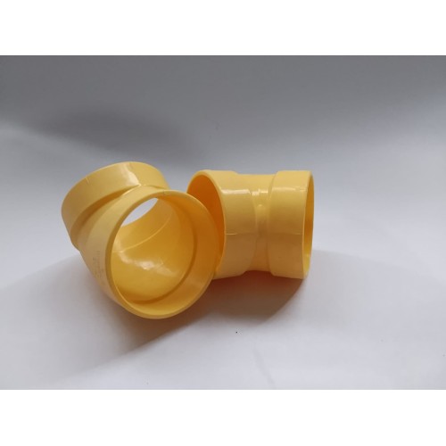 CODO SANITARIO 2"X45°