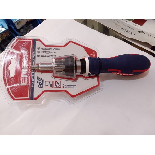 JUEGO DE DESTORNILLADOR RATCHET